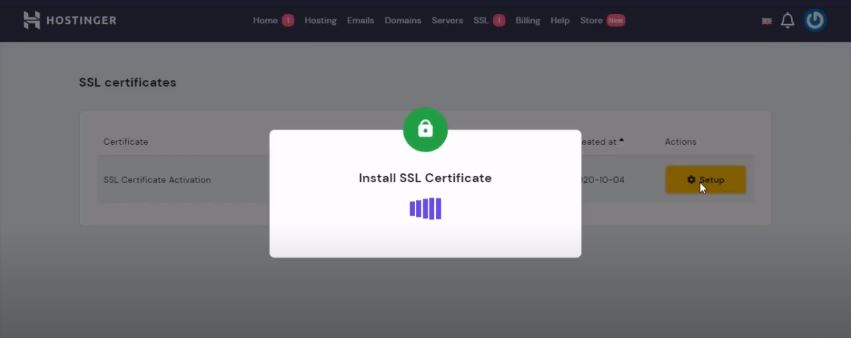 Free ssl certificate
